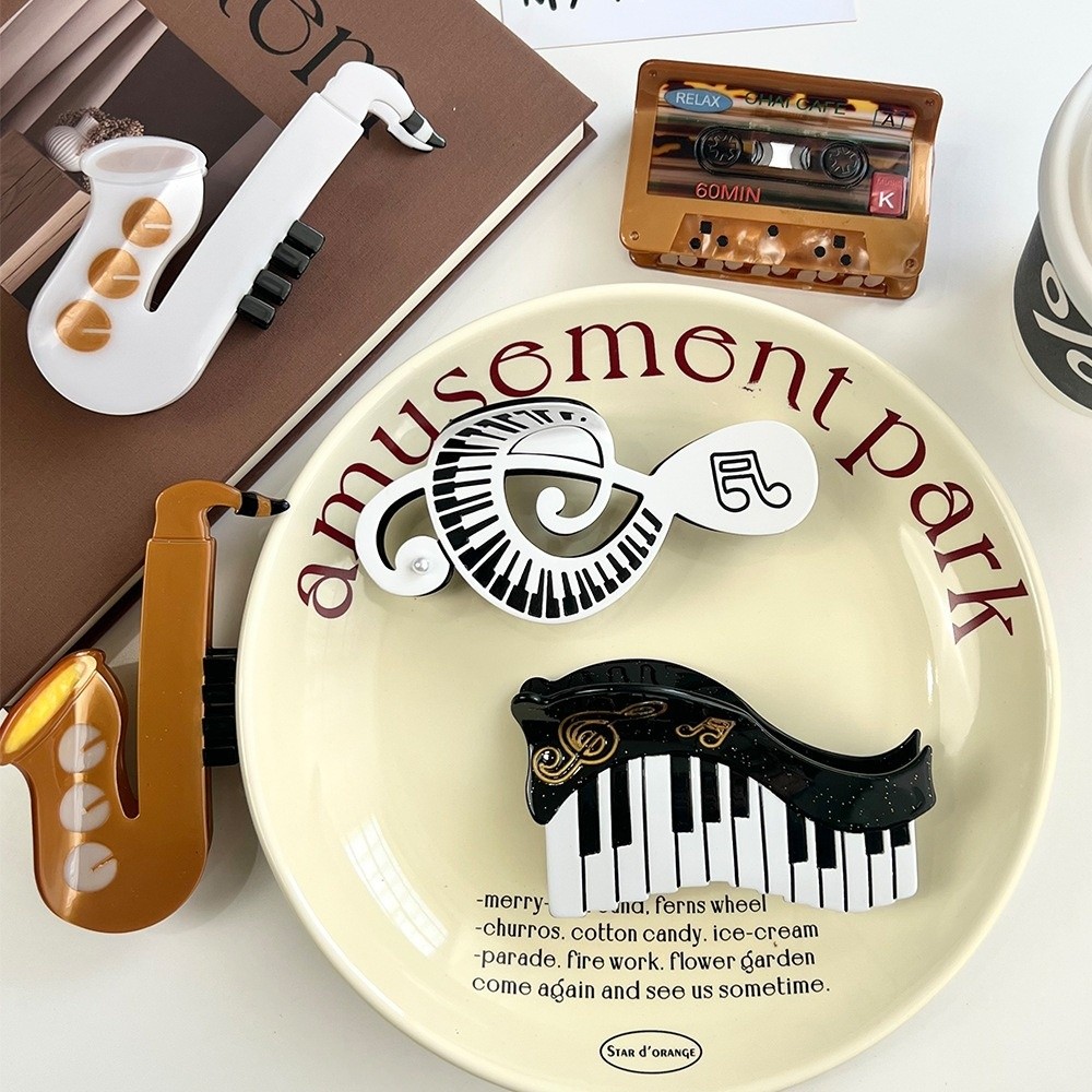 Musical Instrument Video - Yeni Asetik Asit Asetat Saç Tokası