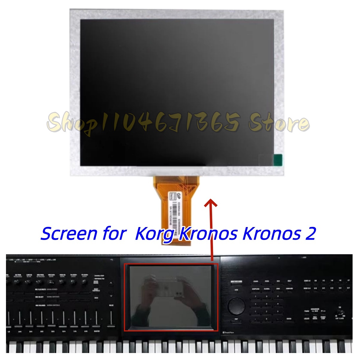 Musical Instrument Synthesizer - Korg Kronos 2 Müzik synthesizer için