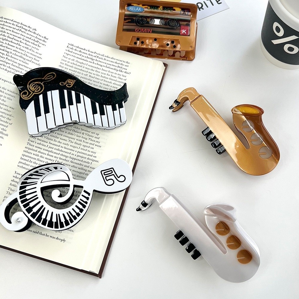 Musical Instrument Video - Yeni Asetik Asit Asetat Saç Tokası