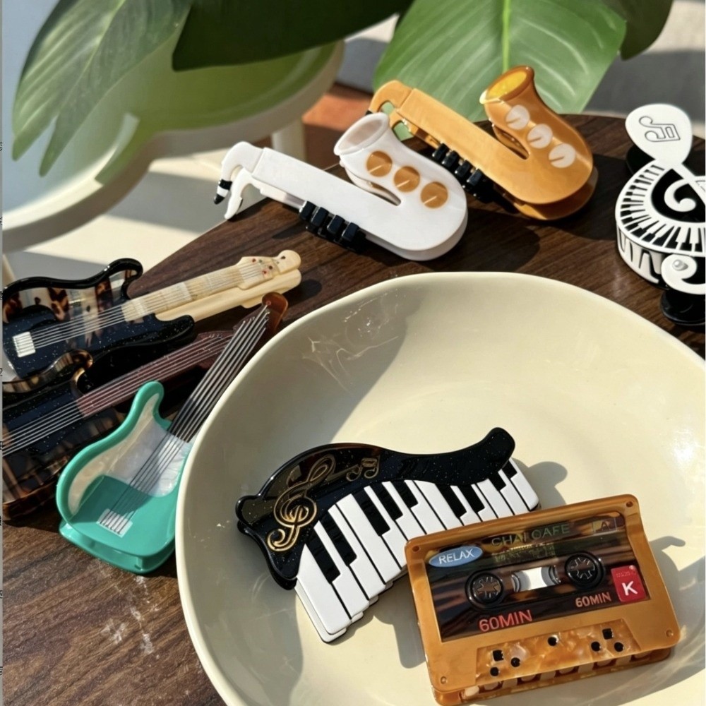 Musical Instrument Video - Yeni Asetik Asit Asetat Saç Tokası