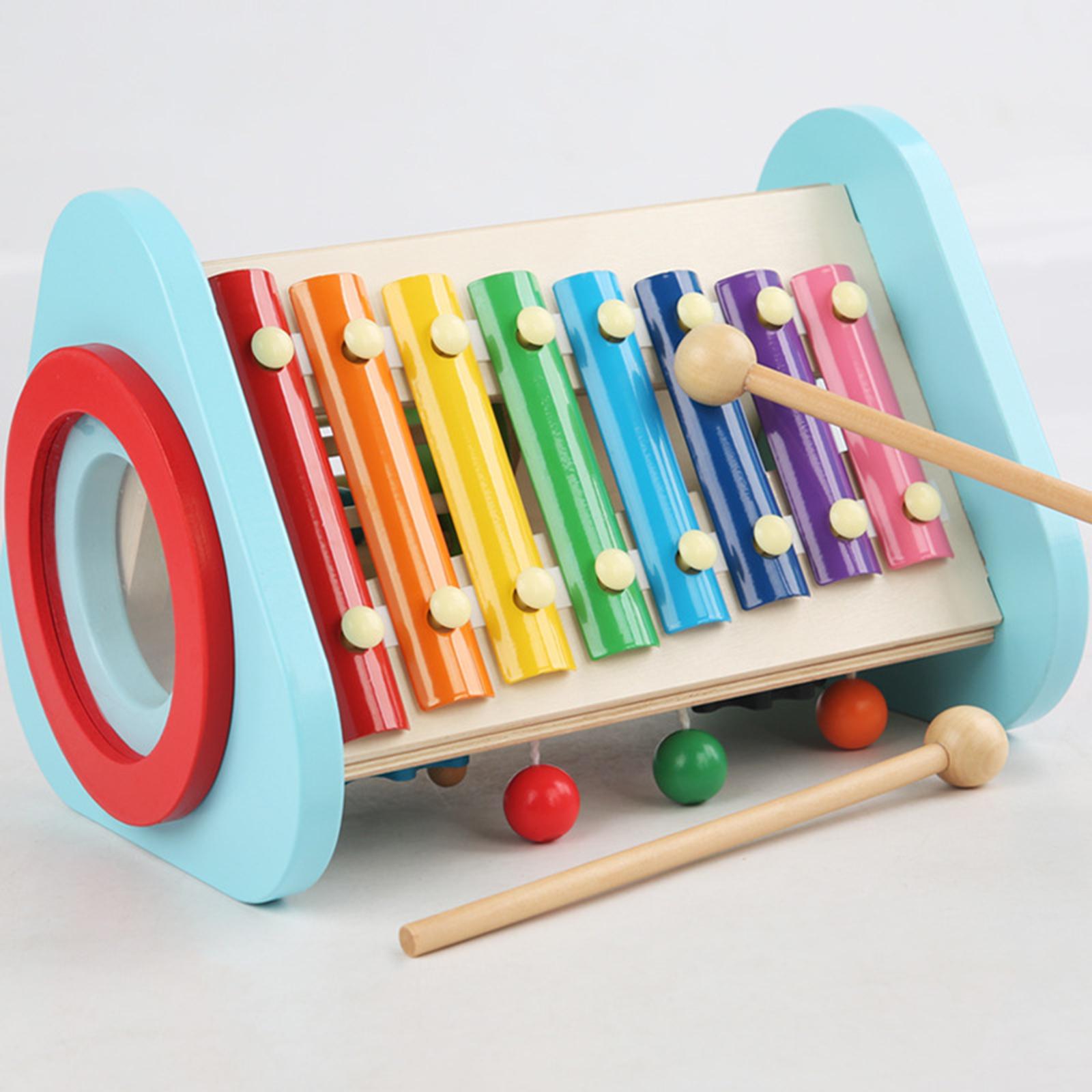Musical Instrument For Toddlers - Ahşap Müzik Oyuncak Ahşap Öğrenme Beceri