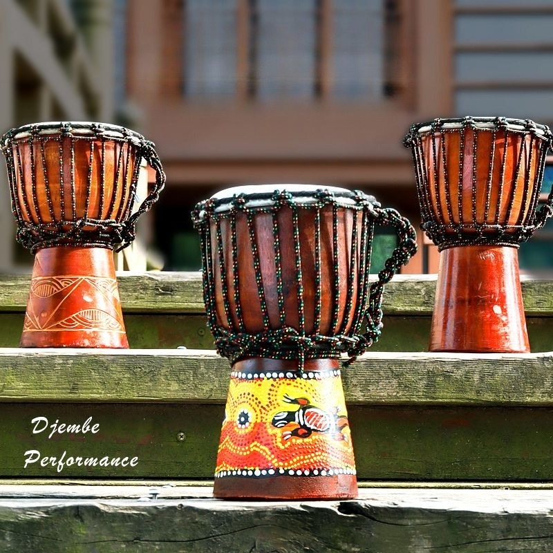 Musical Instrument Djembe - Çocuklar için Başlangıç Seviyesi Küçük Afrika