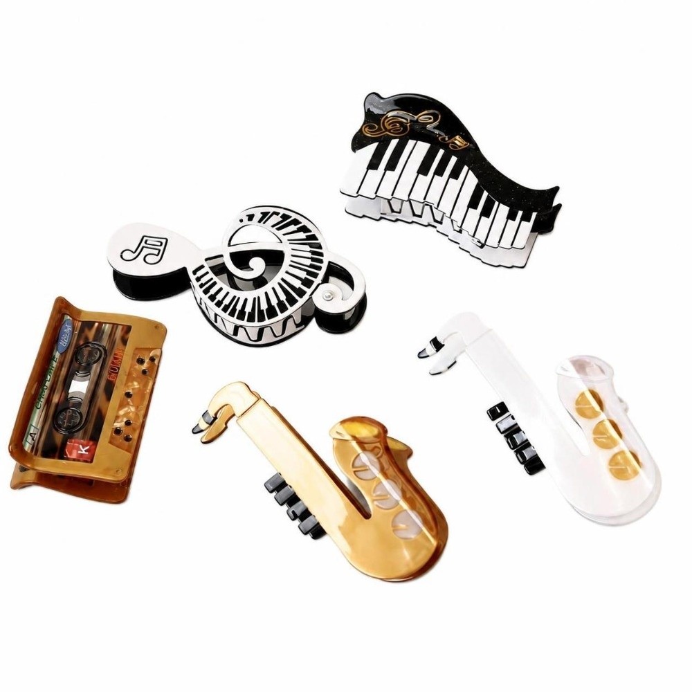 Musical Instrument Video - Yeni Asetik Asit Asetat Saç Tokası