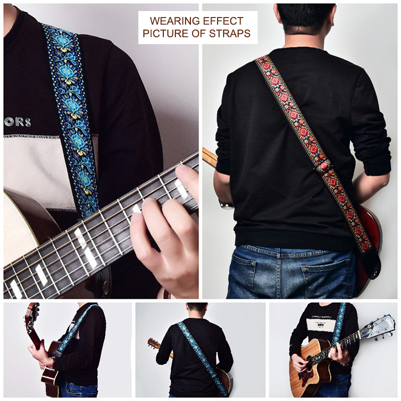 Işlemeli Baskı Gitar Askısı Vi - Musical Instrument Dulcimer incelemesi ve fiyatı