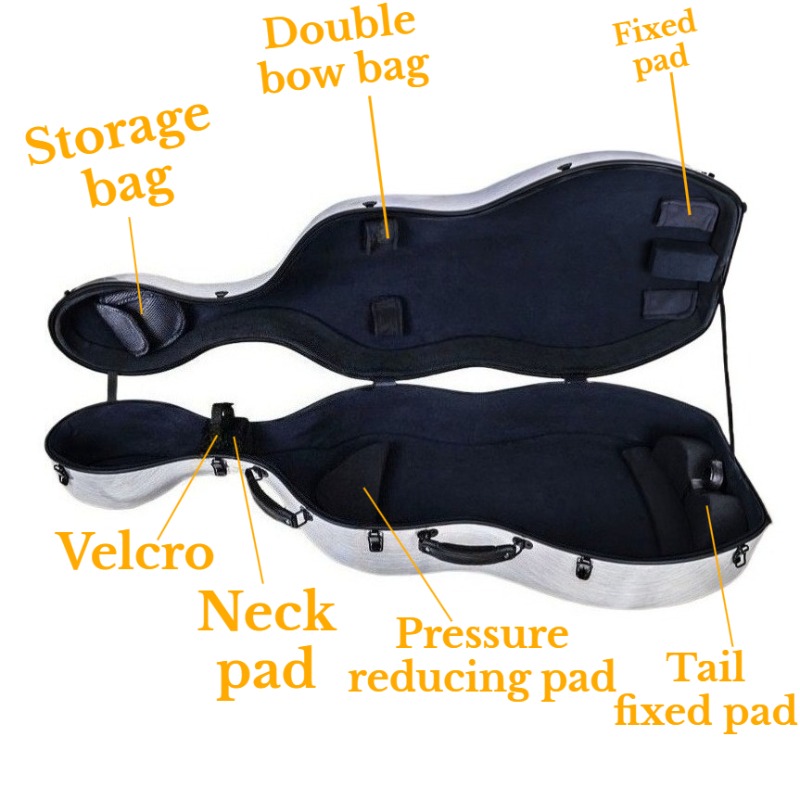 4/4 Karbon Fiber Viyolonsel Ku - Musical Instrument Dulcimer incelemesi ve fiyatı