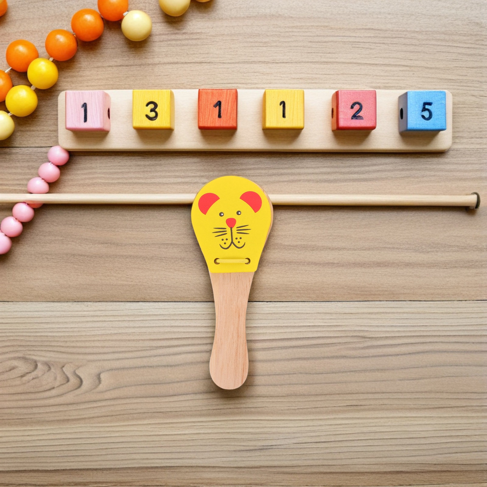 3 Parça Ahşap Bebek Vurmalı Ça - Musical Instrument For Toddlers incelemesi ve fiyatı