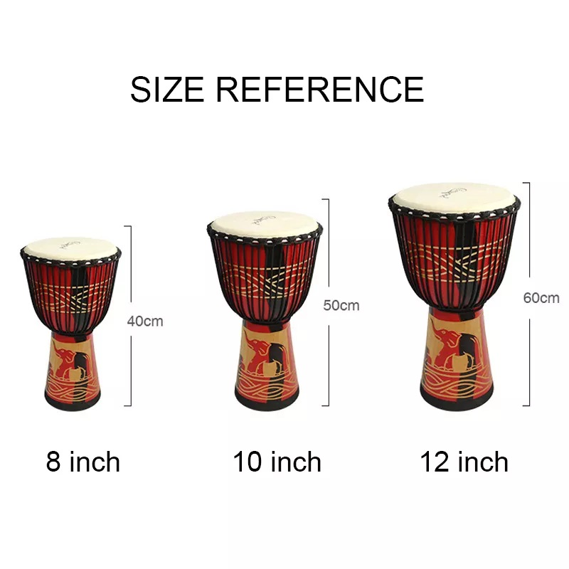 Yetişkin Boyutu 12 İnç Afrika  - Musical Instrument Djembe incelemesi ve fiyatı