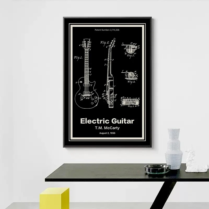 Müzik Aleti Patentleri Posterl - Musical Instrument Video incelemesi ve fiyatı