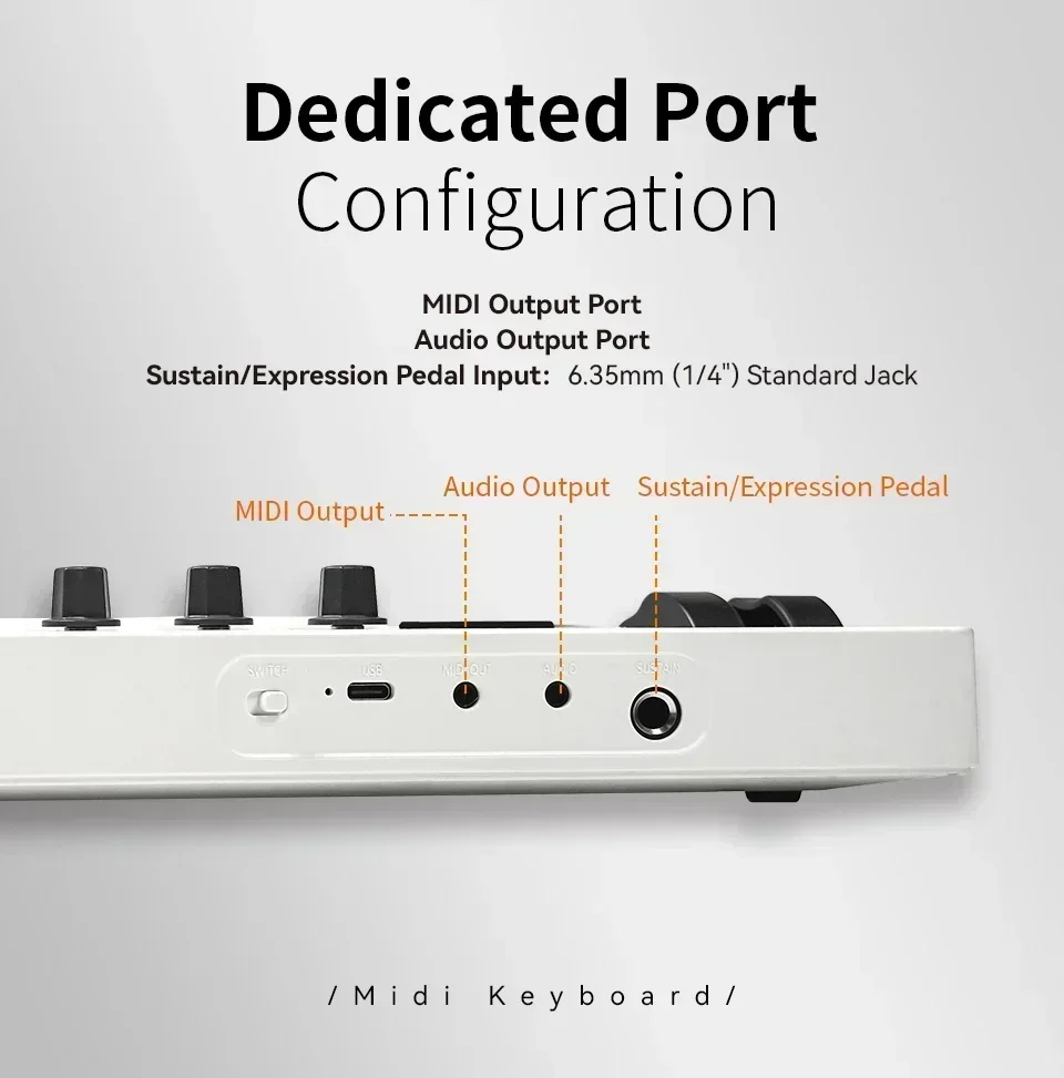 M-VAVE SMK-37 PRO MIDI Kontrol - Musical Instrument Synthesizer incelemesi ve fiyatı